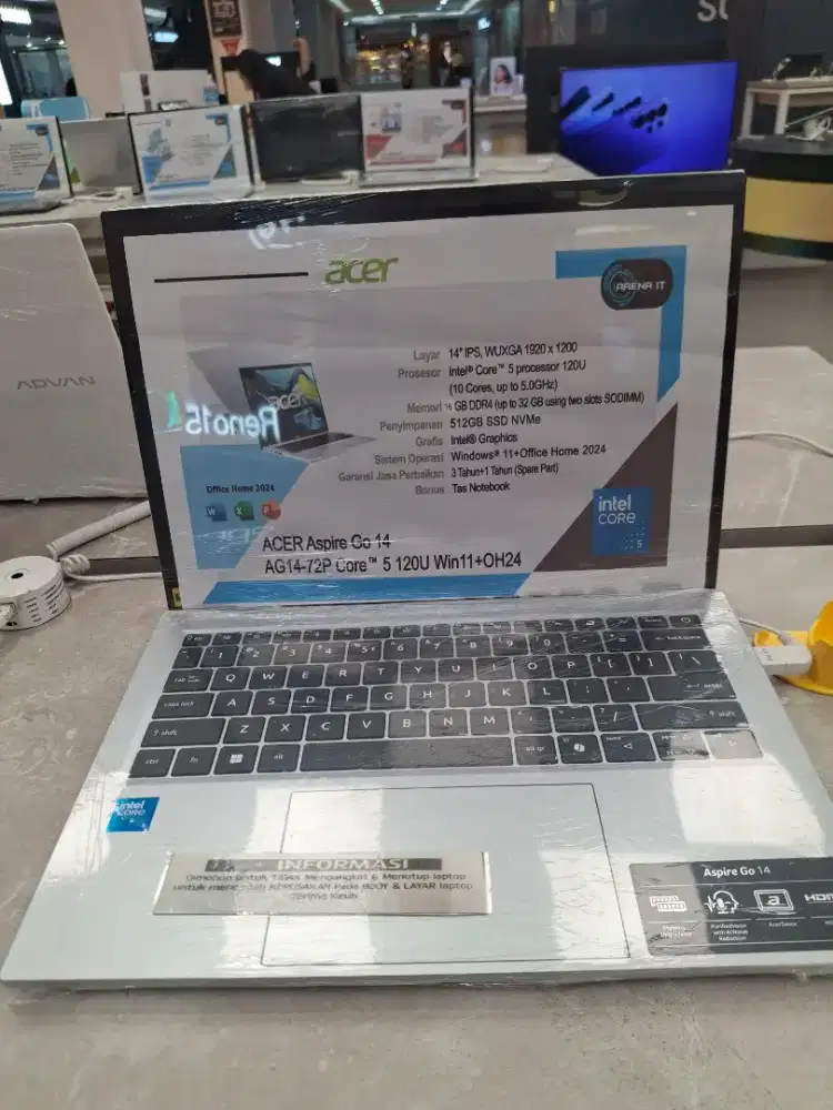Promo cicilan laptop Acer bebas 2kali angsuran