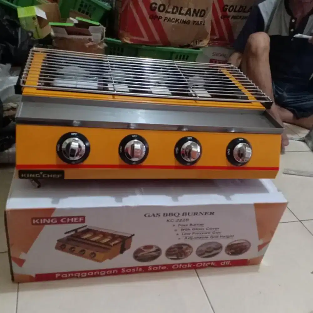 Jual bakaran 4 tungku