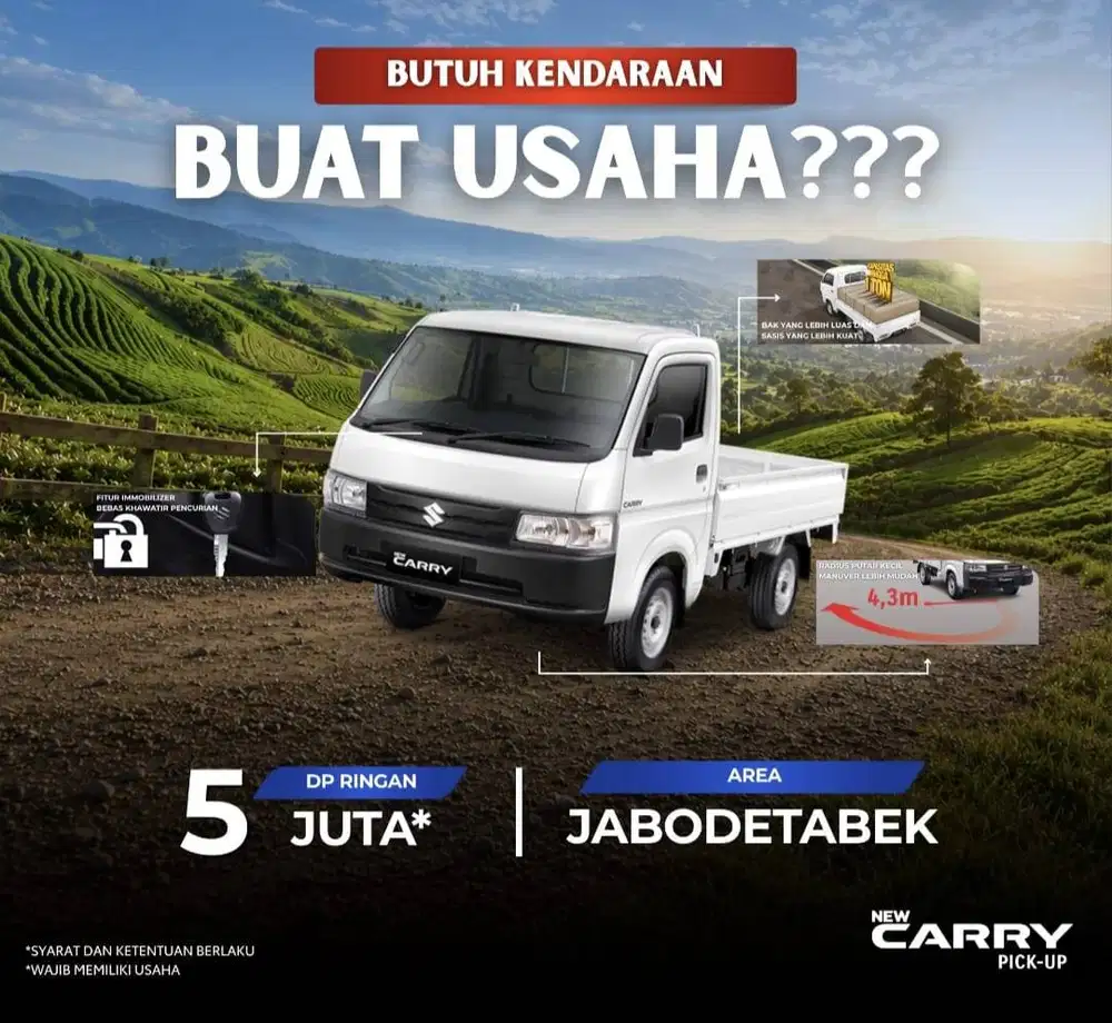 DP 5 JUTA SUZUKI All New Carry 2026