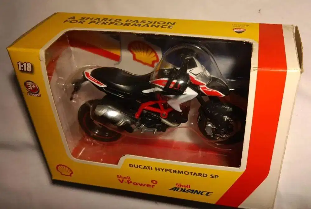 DieCast Motor Shell Ducati HYPERMOTARD SP