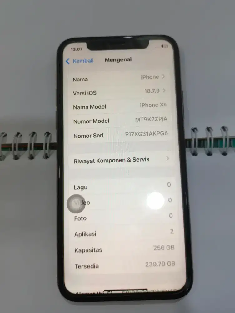iPhone xs 256gb