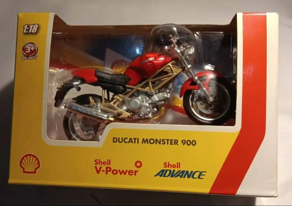 DieCast Motor Shell Ducati MONSTER 900