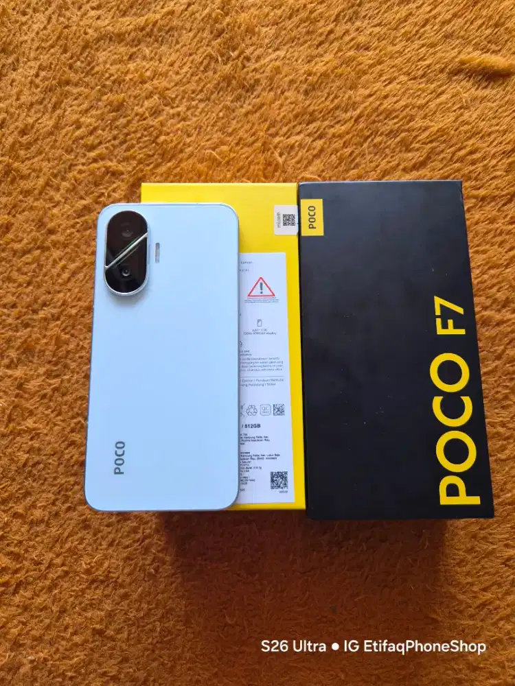 Poco F7 512GB Baru 6 Bulan Fulset Ori Garansi Panjang PocoF7 PocoF F 7