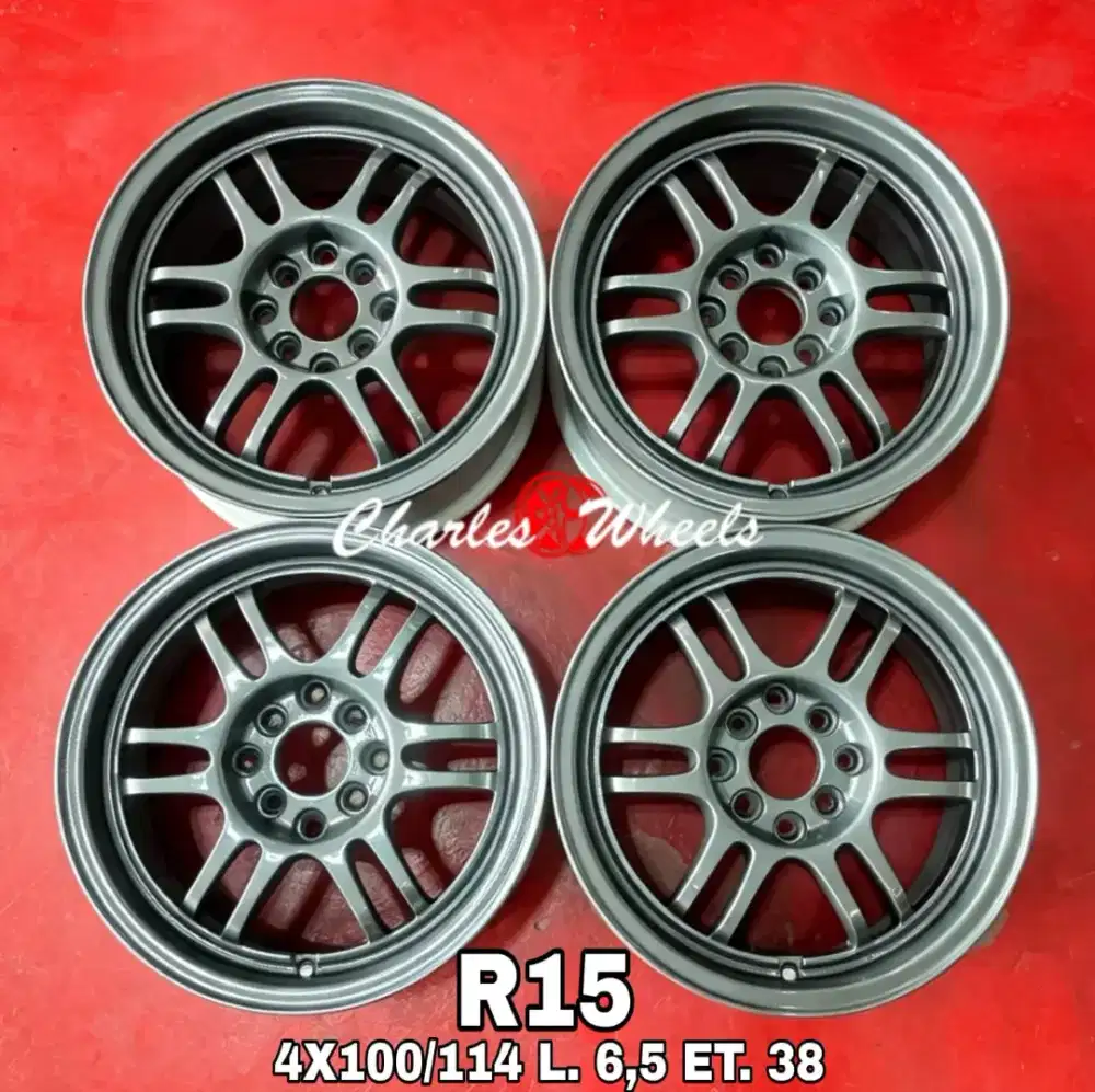 Jual velg rep rpf1 r15 4x100 4x114,3 avanza xenia livina dll