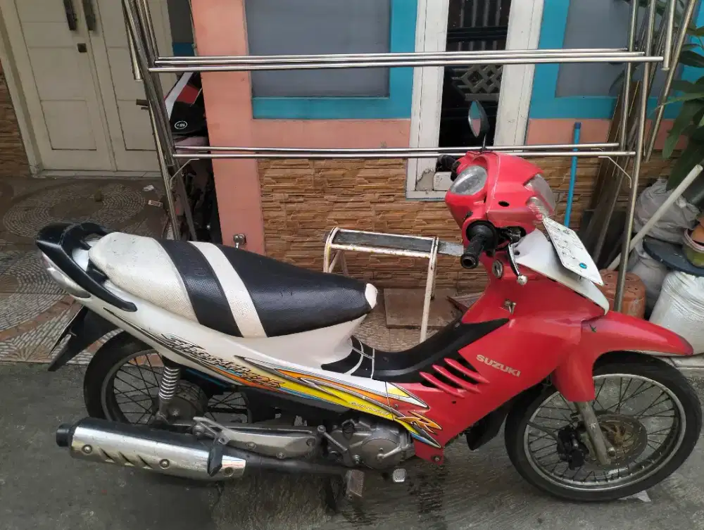 SUZUKI SHOGUN R 2004 MOTOR SEHAT SIAP PAKAI LANGSUNG