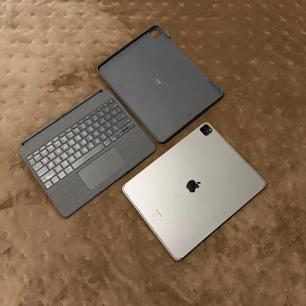 iPad Pro M2 Gen 6 12.9 Inch 128GB Wifi Cell iBox Space Grey Logitech