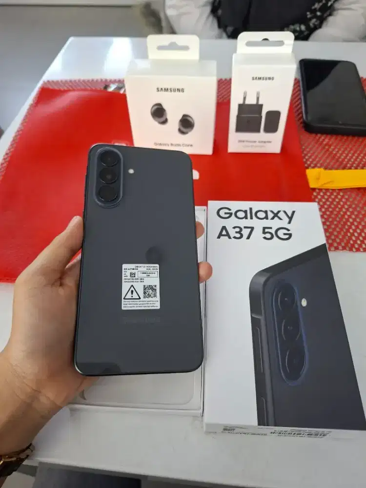 SAMSUNG A37 5G 8/256GB NEW ORI SEIN FREE ADAPTER 25W