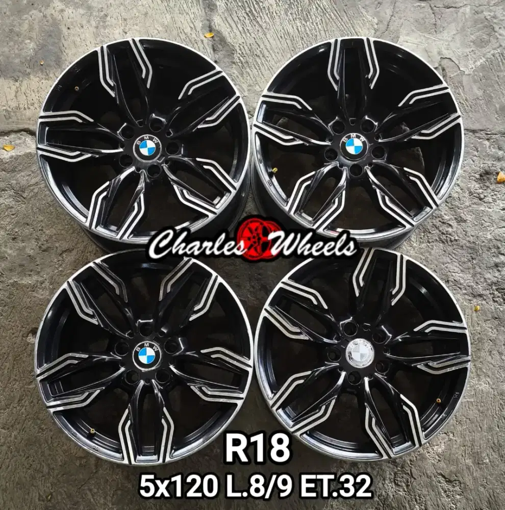 Jual velg bmw r18 5x120 e46 e60 e90 f10 dll