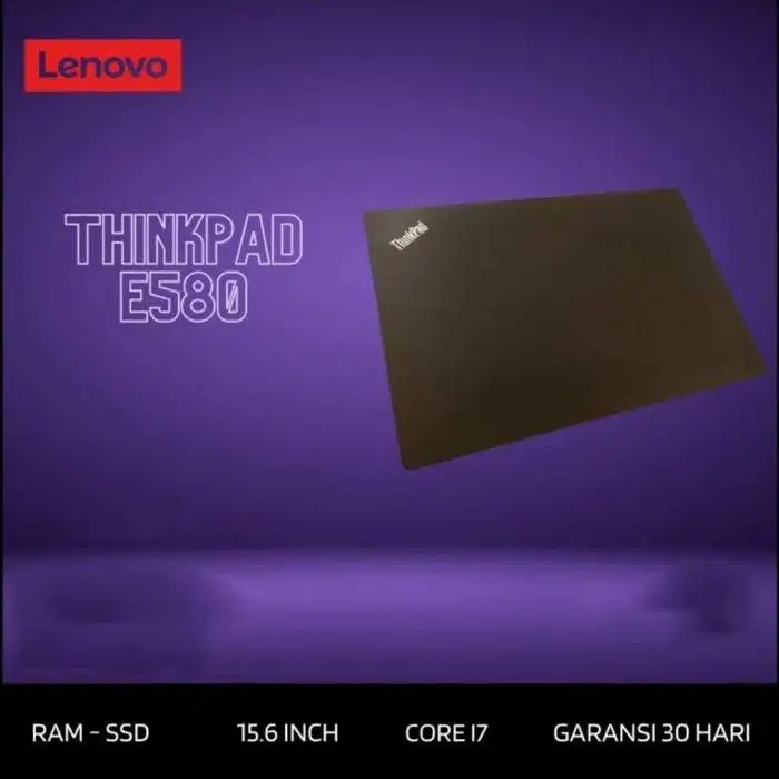 Laptop Lenovo Thinkpad E580 Core i7 8550u SSD 256GB *RRC