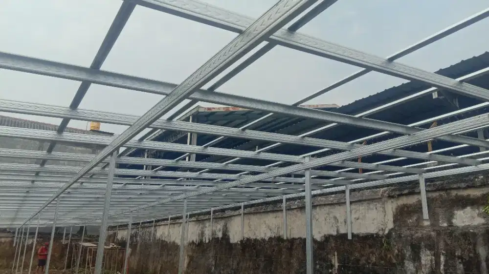 Tukang atap galfallum, kanopi galfallum, plafon, talang,