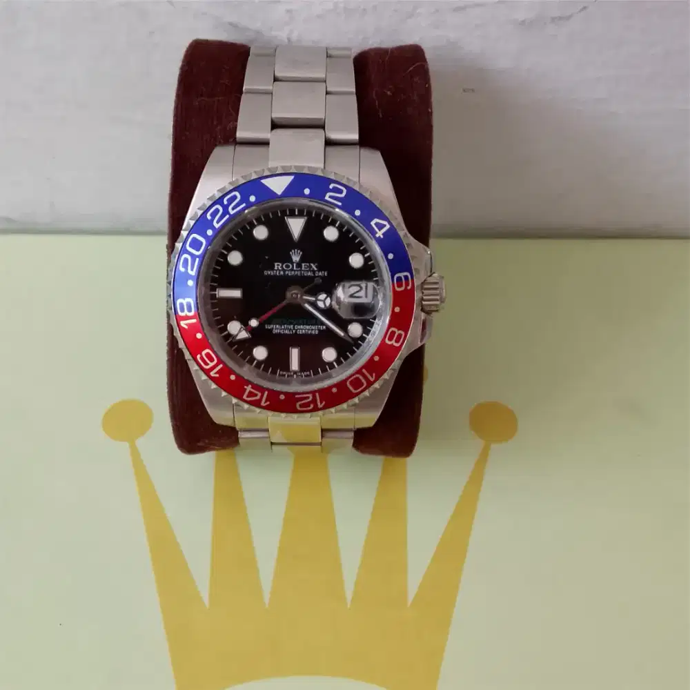 Jam Tangan Rolex GMT Master II Pepsi