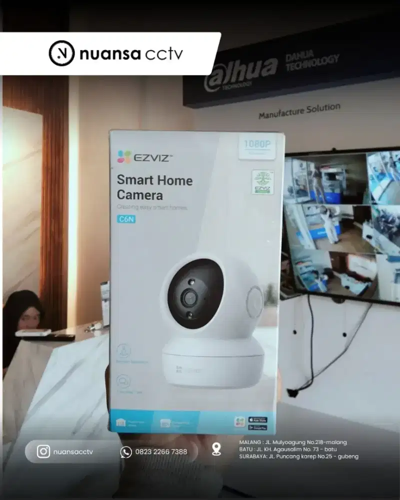 EZVIZ H6C PRO 3K COLORVU INDOOR 5MP TERMURAH