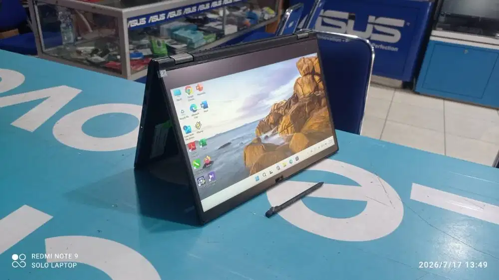 THINKPAD YOGA L13 CORE i5 GEN 11 FLIP TOUCH PEN RAM 16GB SSD VGA IRIS