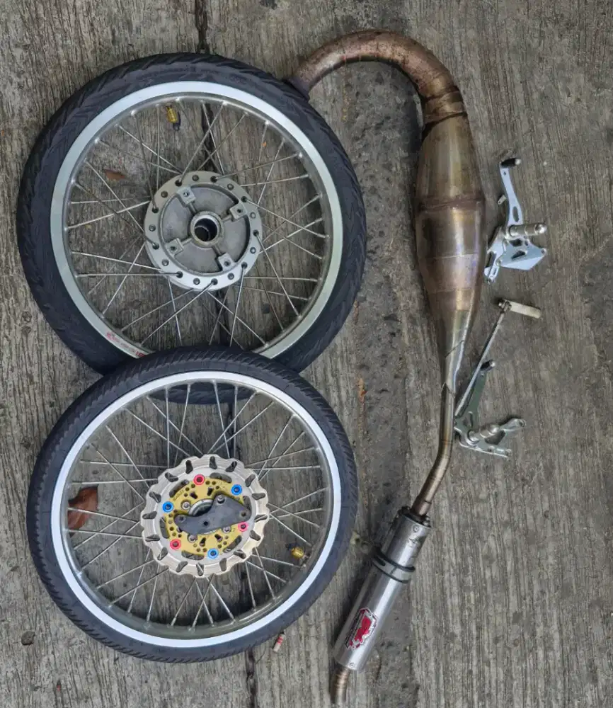 Velg set dan tangki ninja R
