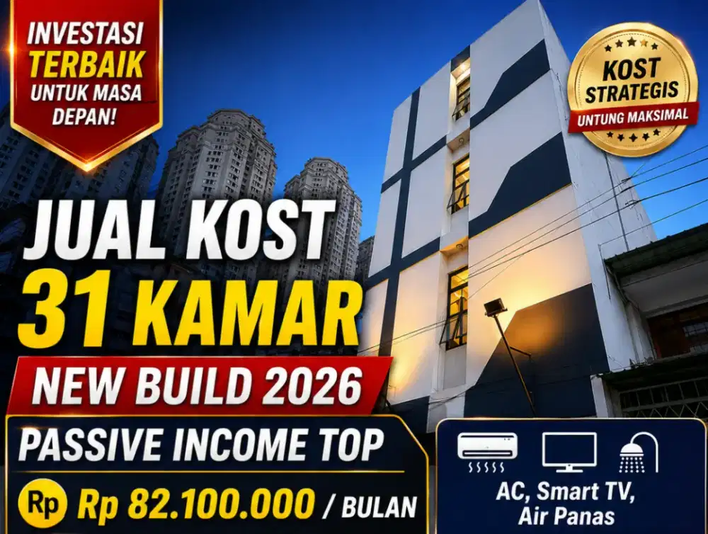 JUAL KOST KOSAN BARU AREA GAJAH MADA TAMAN SARI JAKARTA BARAT