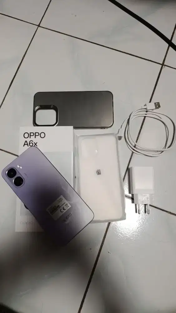FOR SALE!! OPPO A6X 4/128 WARNA UNGU MUDA