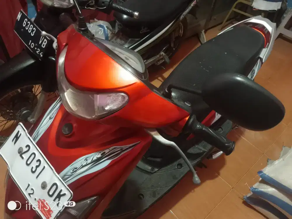 Mio smile ,Pajak Off,merah,mesin alus,dobel jreng,