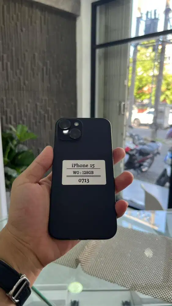 iphone 15 128 black ex inter all original full sett jos