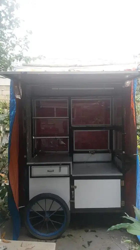 DIJUAL Gerobak jualan dari aluminium
