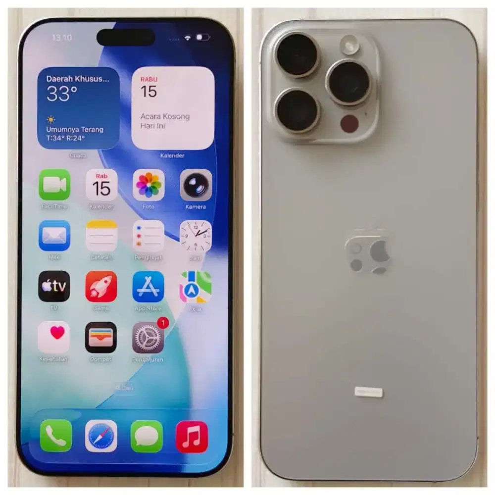 IPHONE 16 PRO MAX 256GB IBOX FULLSET SUPER MULUS NO MINUS