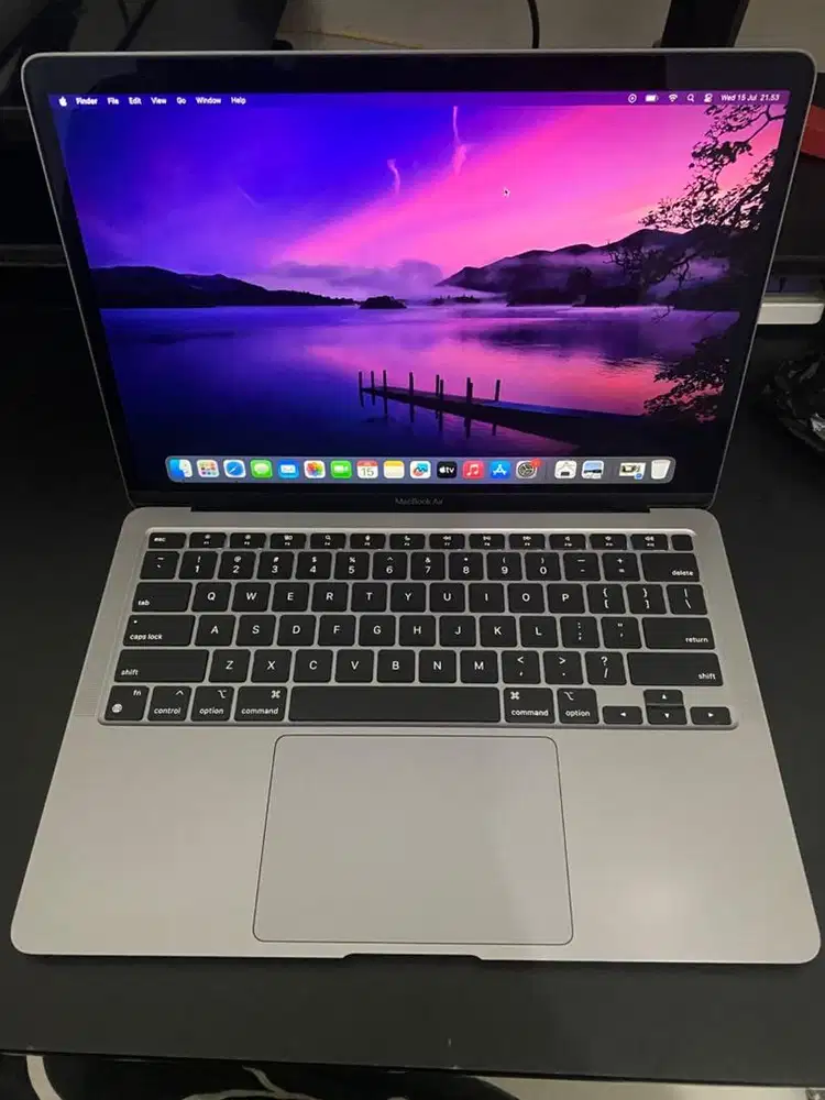 Laptop Macbook M1 Mulus no minus CC rendah