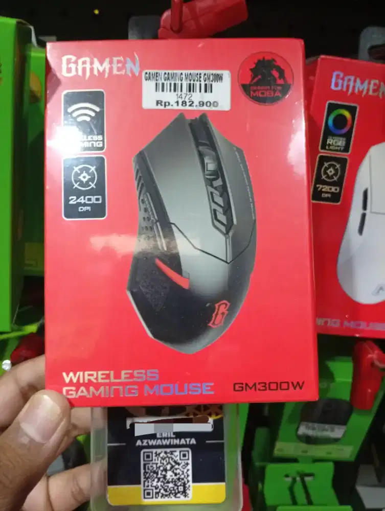 GAMEN GAMING MOUSE GM300W l ATLANTIS DAHSYAT