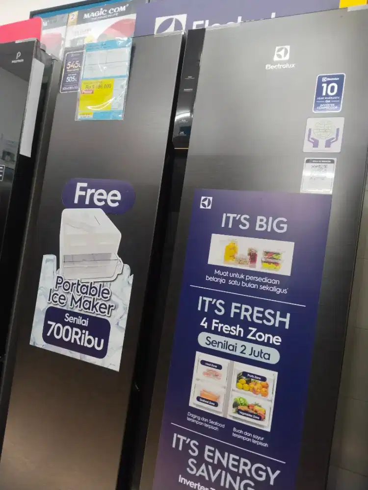 kulkas eletrolux lagi promo