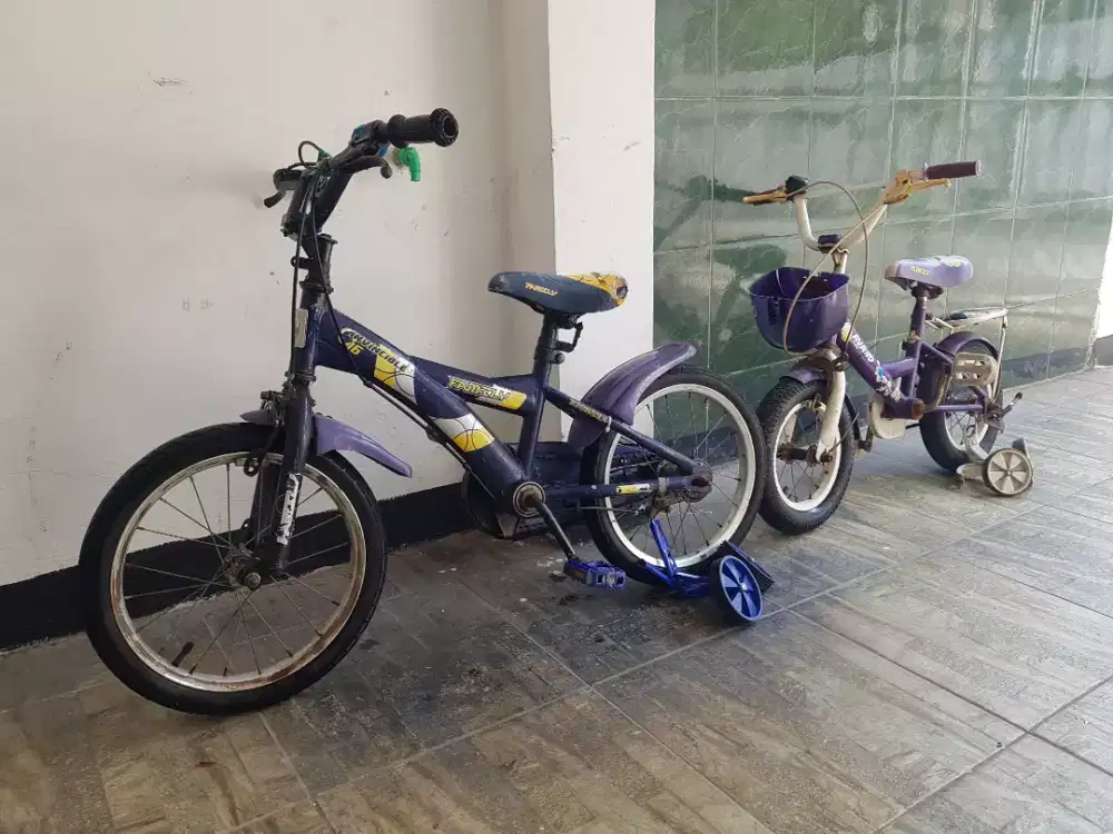 Sepeda anak ukuran 16 & 12