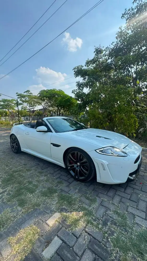 Jaguar XK RS convertible 2013 White Putih 2012 2014 Jaguar XK RS