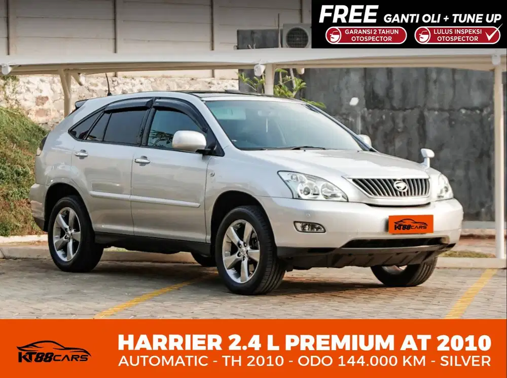 TOYOTA HARRIER 2.4 L PREMIUM AT 2010