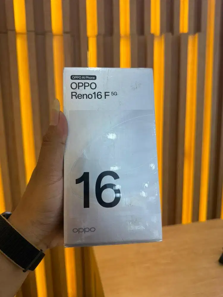 PROMO HP OPPO RENO 16F 5G 8/128 GARANSI RESMI BARU DAN SEGEL