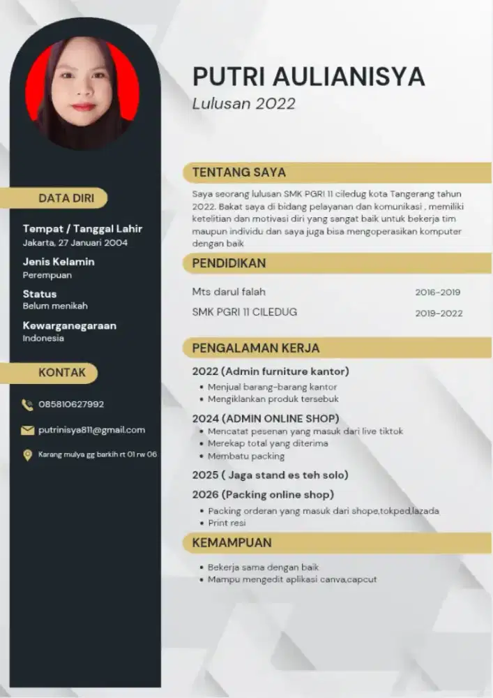 Cari kerja umur 22