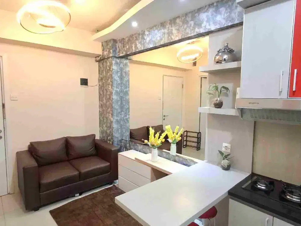 jual apartemen green pramuka full furnish tower pino