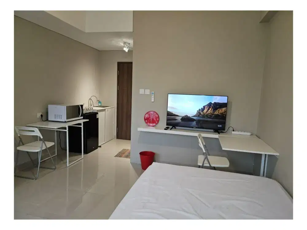 Jual Apartemen Studio LRT City Sentul Full Furnished Harga Murah