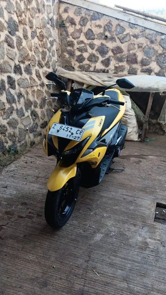 aerox 2017 komplit stnk bpkb paktur