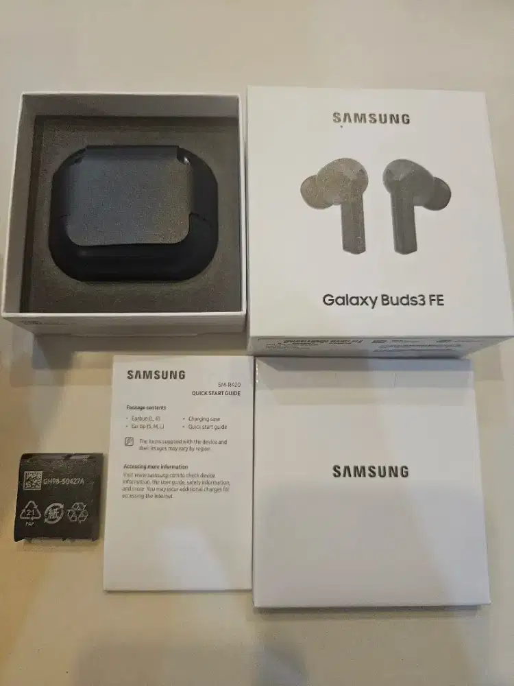 Samsung galaxy buds 3 fe bnob black garansi sein baru buka dus