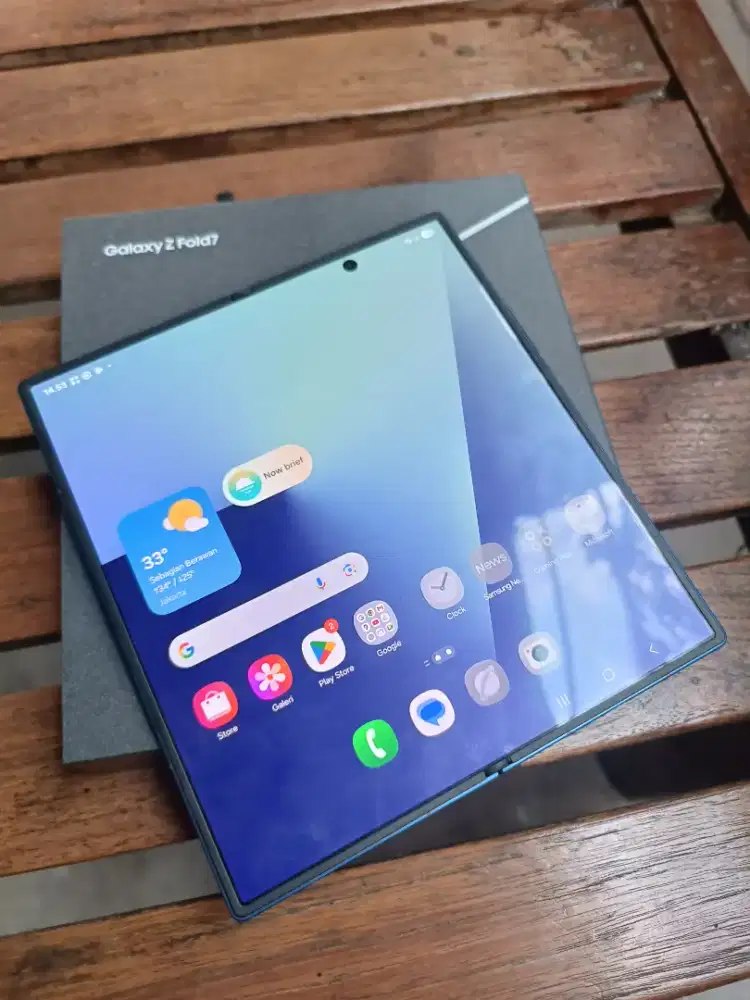Samsung Z Fold 7 Sein 12/256gb istimewa no minus