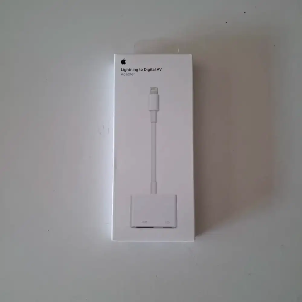 Kabel adapter lightning to digital av asli apple