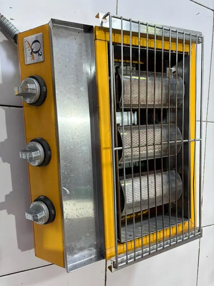 Kompor bakaran sosis, kompor grill