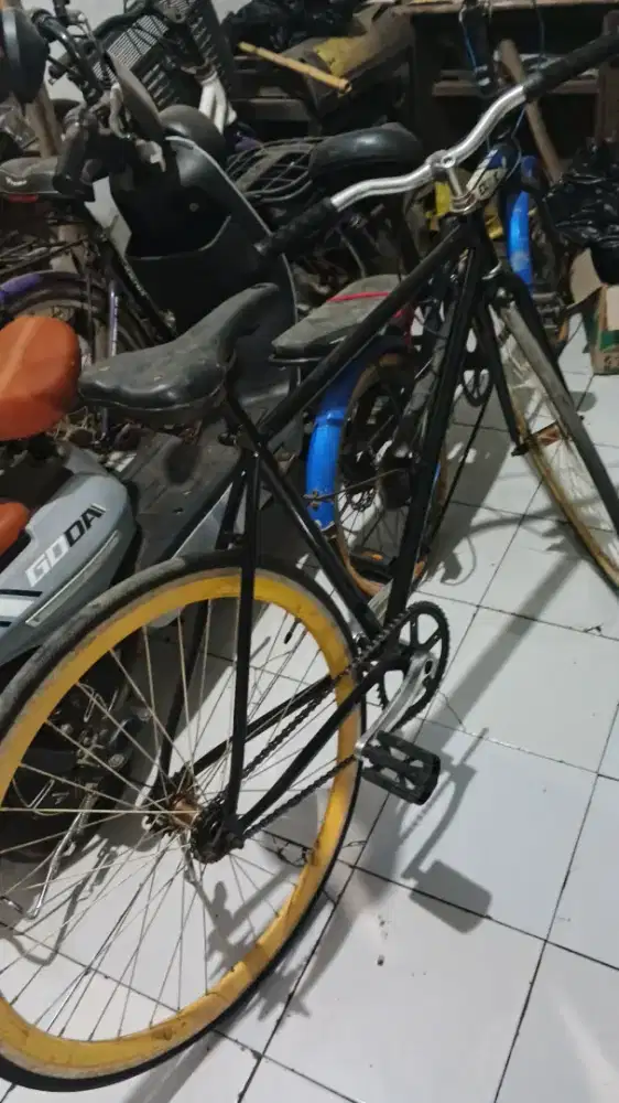 Sepeda Fixie Tinggal pake