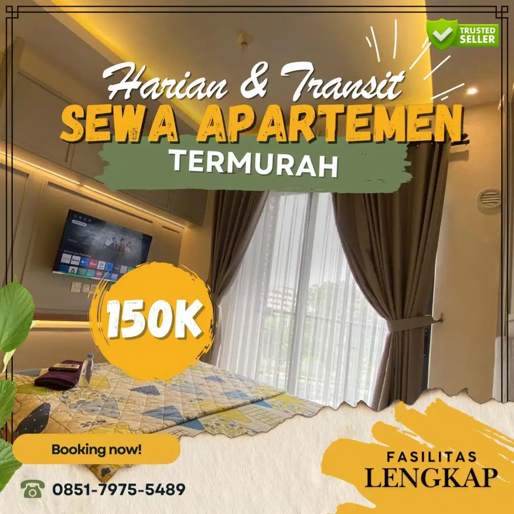 Sewa Apartemen Springwood Residence Harian/Transit Tangerang Termurah