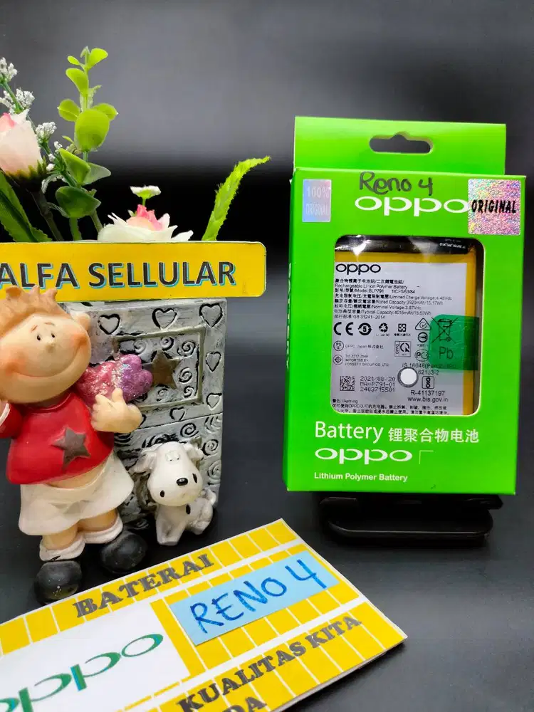 Baterai OPPO RENO 4 /OPPO F17 4G /F17 PRO 4G/A73 4G Baterai BLP791