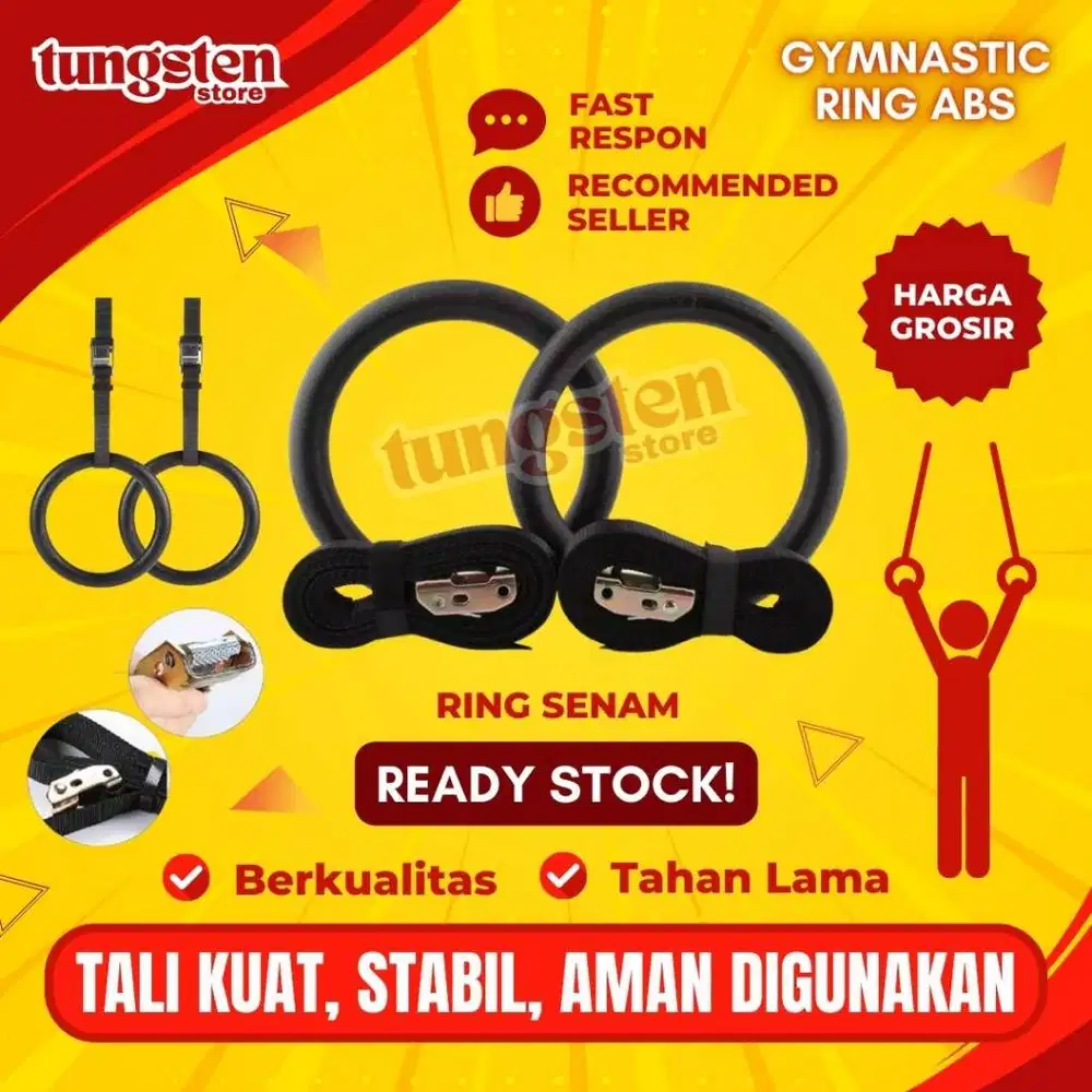 Gymnastic Ring ABS, Ring Senam ABS, Ring Gym Cincin Senam