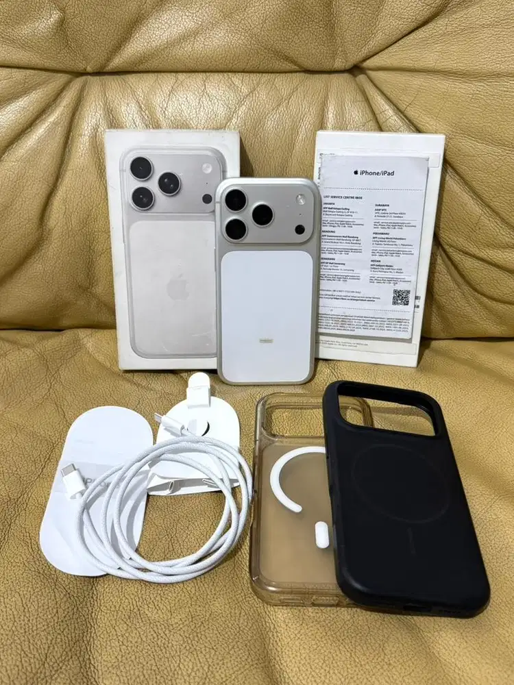 iPhone 17 Pro Silver 256GB Garansi iBox ON Nov 2026 Fullset original
