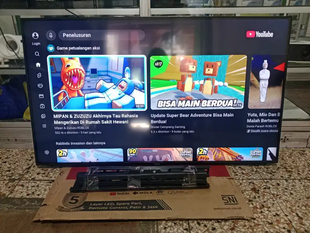 Smart Tv 4K 43in Qled Samsung Android 32in Digital 40 inch Bekas Led