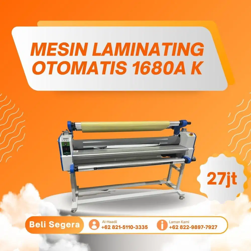 Mesin laminasi elektrik + kompresor uk 1.6