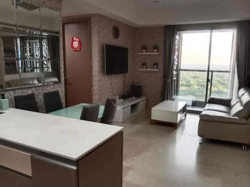 Disewakan 2BR interior apartemen goldcoast pik