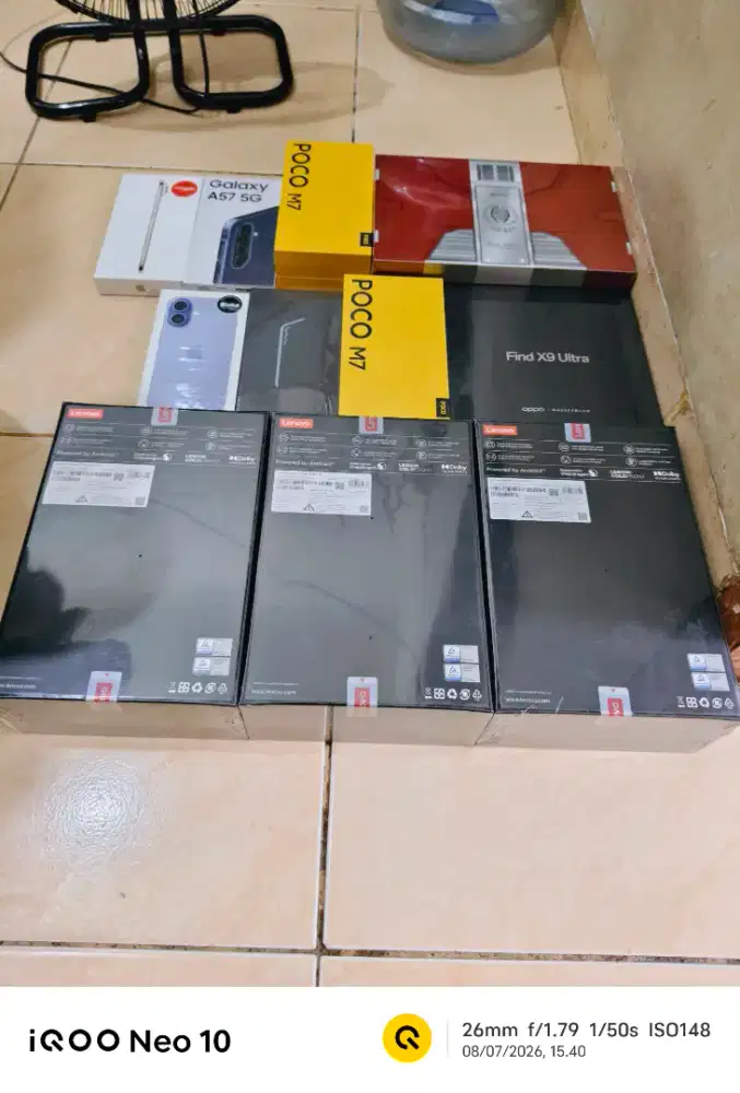 NEW 100% | Lenovo Legion Tab Gen 3 Y700 | RAM 16/512GB | Garansi Resmi