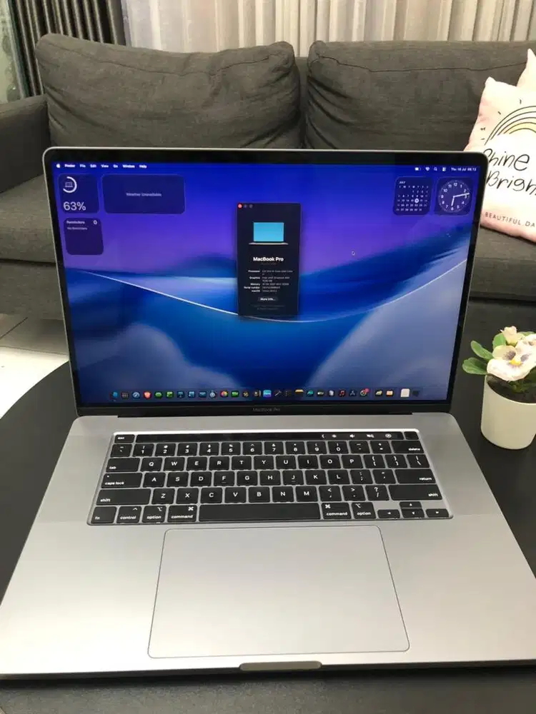 Jual macbook pro 2019 16 inch murah dan mulussss