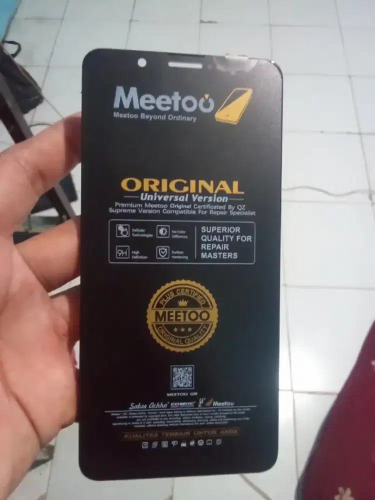 jual lcd vivo v7 bru beli, g jd d pasng